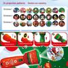 Children’s Early Education Christmas Flashlight Toy - Cute Cartoon Projection Gift