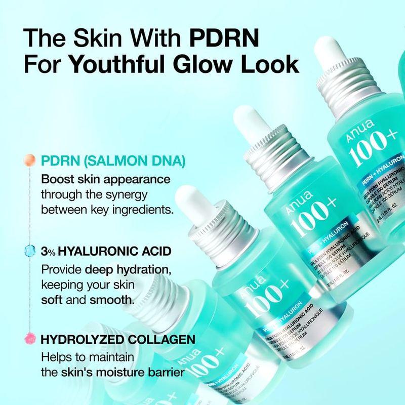 Anua PDRN Kapsułki kwasu hialuronowego 100 Serum