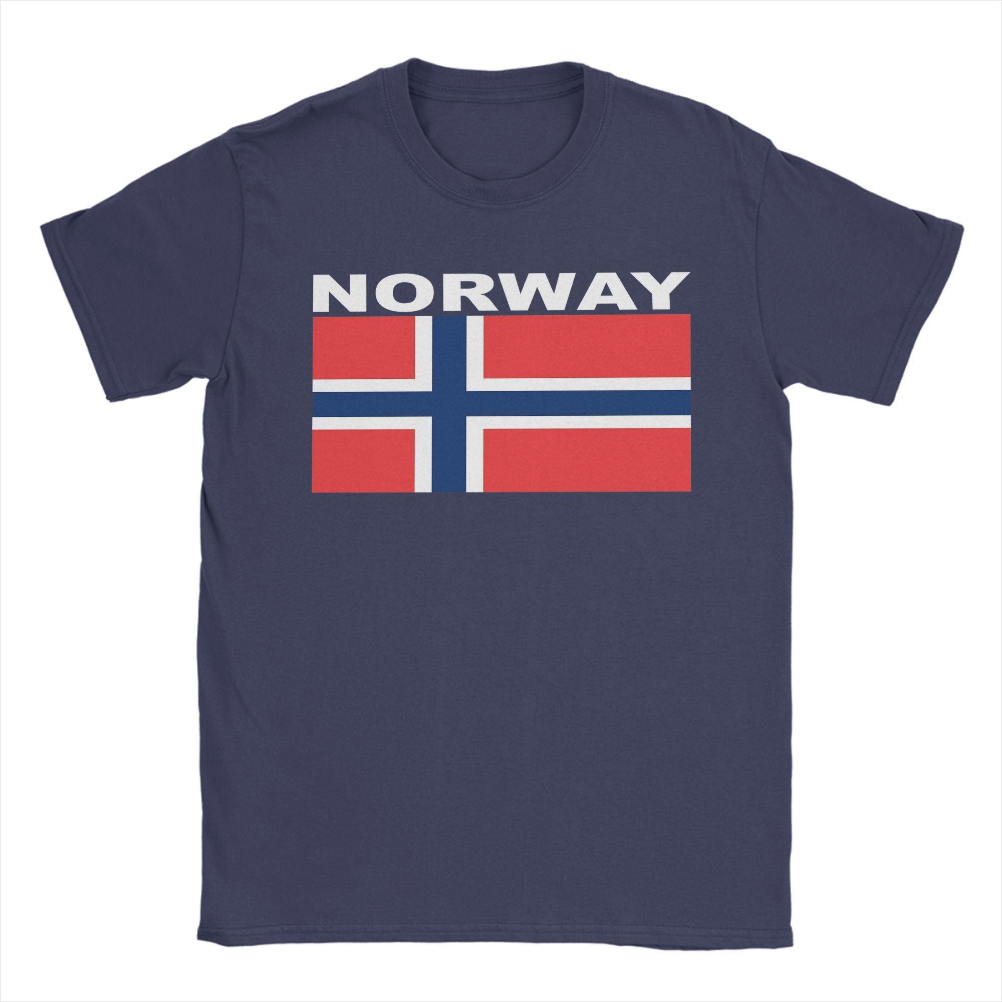 

Flag Of Norway 100 Cotton T Shirt For Unisex Beach Streetwear T Shirts Comfortable Trending Tee Shirt Oversize Wholesale Clothing 4XL
