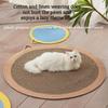 60CM/80CM/100CM Cat Scratcher Mat Natural Jute Scratching Pad, Reversible Cooling Sleeping Mat, For Indoor Cats Resting
