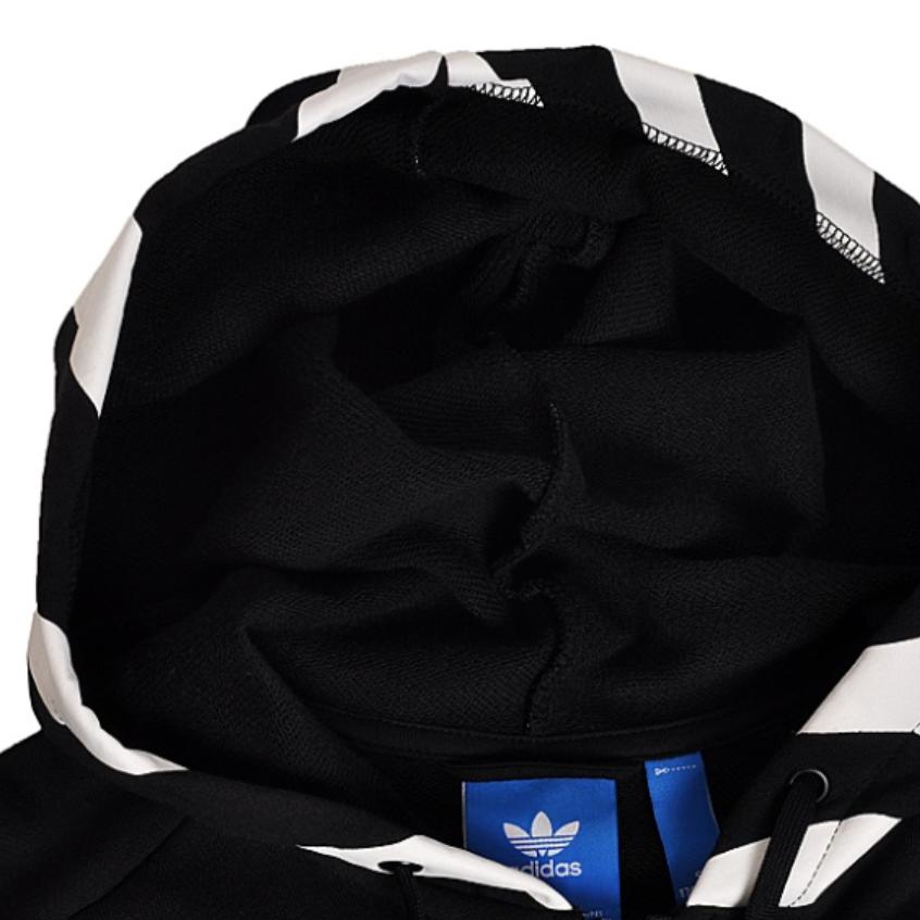 Adidas Originals Comfortable Soft Zipper Hoodie Versatile Jacket Men Jackets Black BQ0901