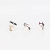 8 Halloween Figurines: Pumpkin, Ghost, Bat, Spider, and Black Cat Ornaments