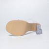 Transparent Heels Chunky Shoes Women's Shoes Height Increase 12cm Outdoor Seaside Sandals
