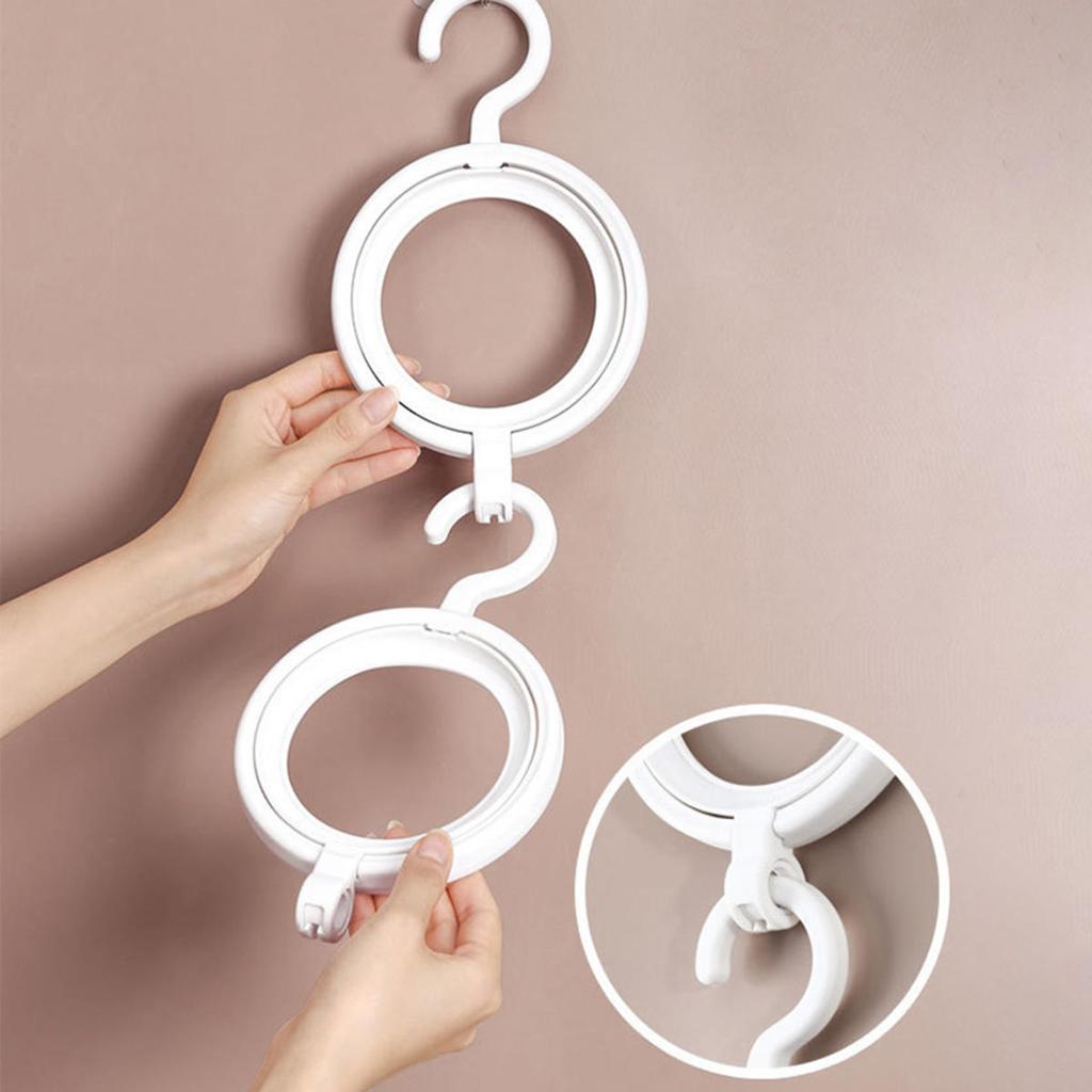 Baseball Hat Hanger Organizer Round Door Back Peaked Scarf Clothes Bag Display Holder Wall Hanging Rack Wig Stand Tool