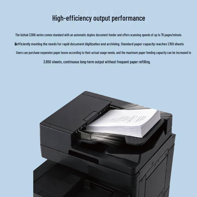 Konica Minolta Bizhub C288i A3 Color Multifunction Printer CN Plug (adapter Included)
