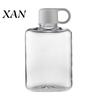 Outdoor-Sport-Trinkflasche Tragbar Tritan Flache Wasserflasche, Leichtes Schlankes Design, Groß Kompakt für Wandern Kapazität Auslaufsicherer Wasserkocher, Reisen