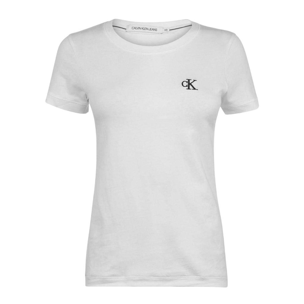 Calvin Klein Womens/Ladies Cotton Slim Short-Sleeved T-Shirt