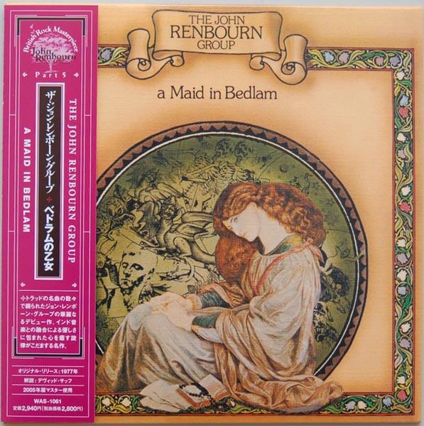 

CD RENBOURN, JOHN - Mad in Bedlam WAS1061 Strange Days Re 2005 Japan ObiRock Used