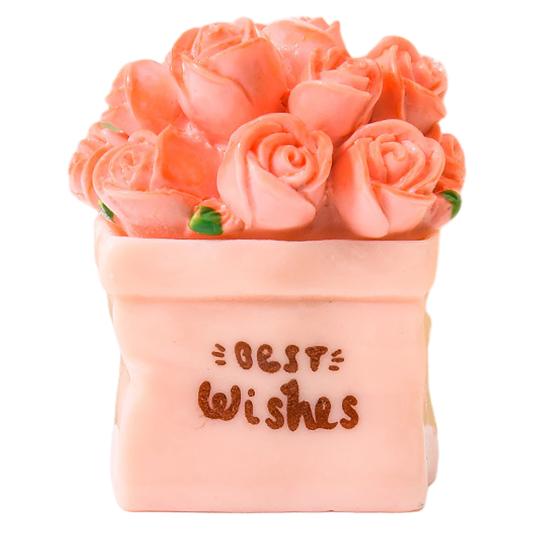 

Миниатюрный цветок в горшке, мини-бонсай из смолы, аксессуар для кукольного домика, крошечные украшения для сказочного сада для поделок своими руками B