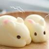 1pc-Rabbit shaped silicone cake mold soap making tool pastry baking mold