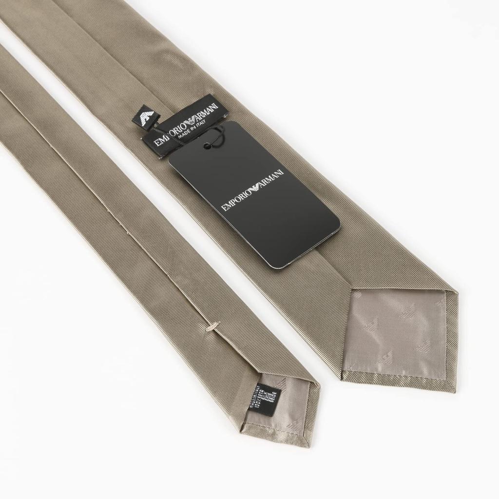EMPORIO ARMANI EAPR05 Oyster Tie, Gift, (EAPR05-EA32-2 Gray, 9P300-18141) [Used]