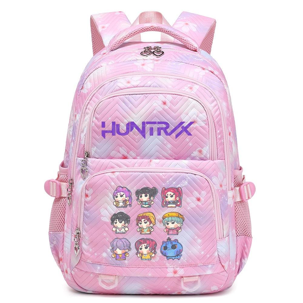 K-Pop Anime Cartoon Printed School Bag High School Large Capacity Student Leisure Trend