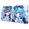 Colorful Cool Girl Mouse Pad Pc Gamer Gaming Keyboard Mat 40x90 Table Cushion Office Carpet Rug Large Playmat Office Accessories