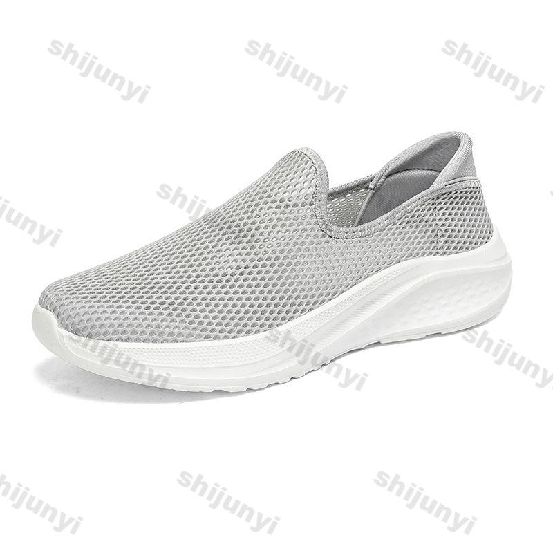 Fashion Summer Plus Size Men's Shoes 2025 Hollow Mesh Breathable Casual Sports Shoes Fashion Lightweight Comfortable Vulcanized Shoes