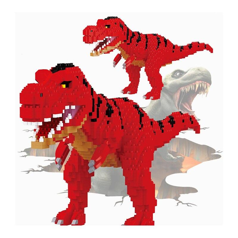 16248 dinosaure jurassique Torvosaurus Animal monstre modèle bricolage Mini blocs de diamant briques construction jouet pour enfants sans boîte