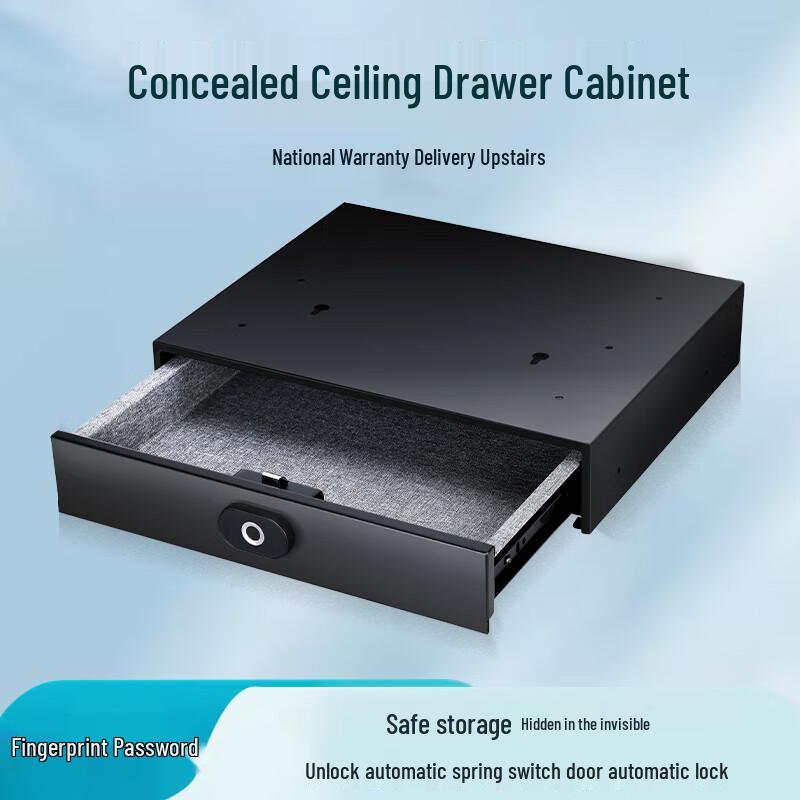 Tiger Smart Fingerprint Bedside Drawer Safe with Bluetooth