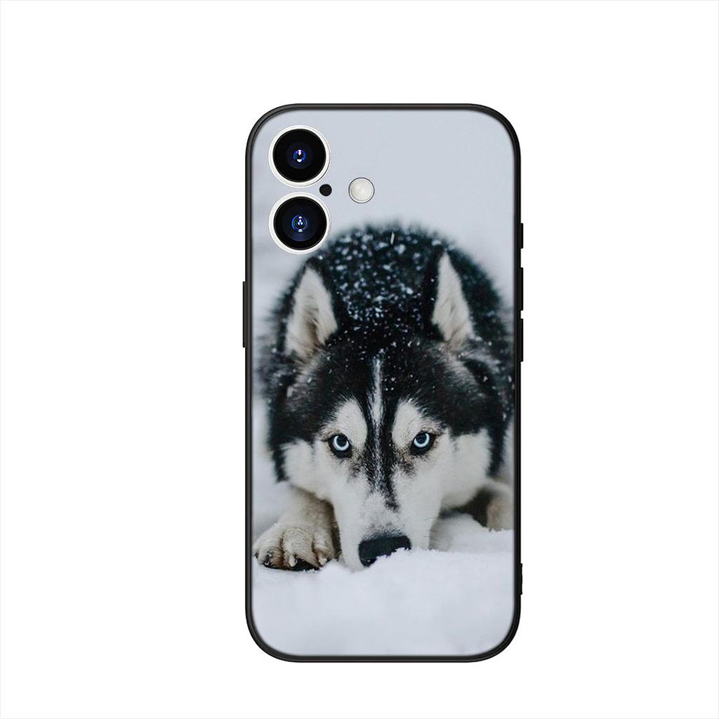 Phone Cover for Samsung Galaxy A07 A13 A12 A14 A23 A42 A50 A51 A52 A53 A70 A71 A72 A21S A04 Note 20 9 8 10 Case Husky Dog Casing
