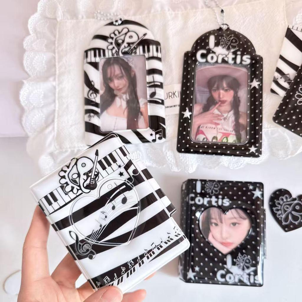 Original Cortis 3" Card Holder Sleeve for Polaroid & Mini Cards - Campus, Idol, or Star Display Pendant