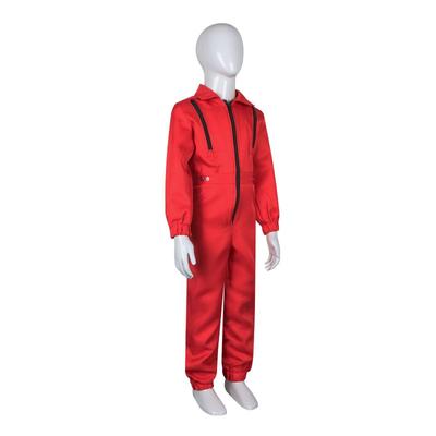 Children's House of Cards I Dali Red Tooling Show Suit Movie Banknote House Suit