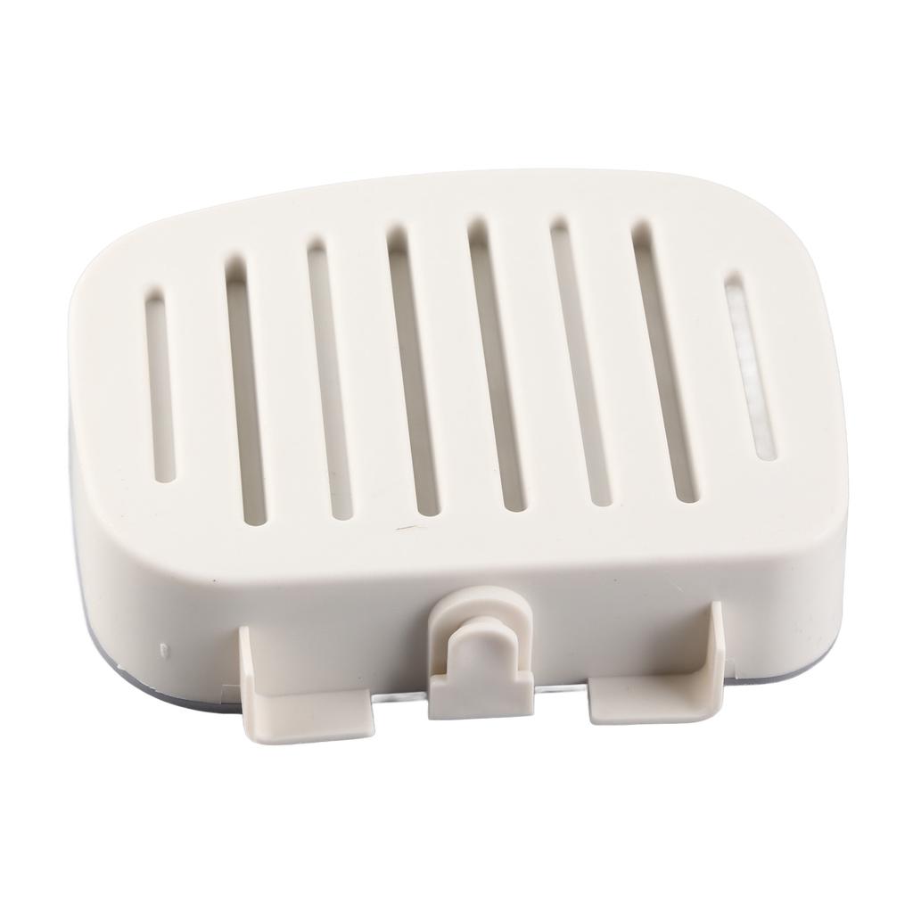 Bathroom Soap Dish Wall Mounted Plastic Soap Storage Plate Tray Organization Bathroom Accessories