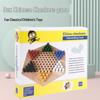 Hexagonal Chess: Wooden Checkers for Kids Aged 7-14 - Intellectual Development Toy