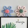 KX4B 6Piece Bohemian Flower Wall Tapestry Flower Wall Hangings, Soft Cotton Children Room Decoration for Birthday