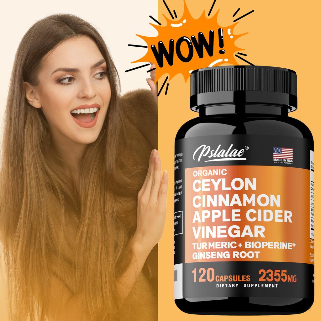 Super-potent Curcumin Capsules, Organic Turmeric, Ginger Extract, 120 Capsules Per Pack, Gluten-free.
