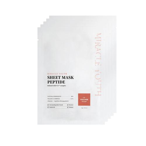Village 11 Factory Miracle Youth Peptide Sheet Mask (10ea) NONE