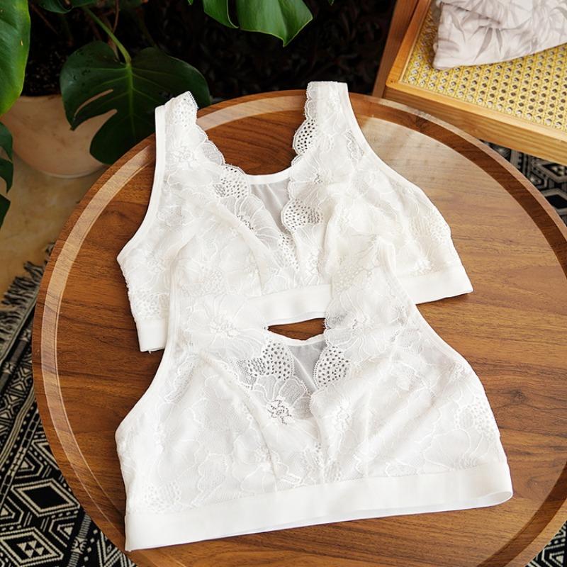 Lenjerie intimă europeană și americană de mărime mare, dantelă completă, lenjerie intimă plasă, sutien cupă întreagă, bretele de umăr nedetașabile