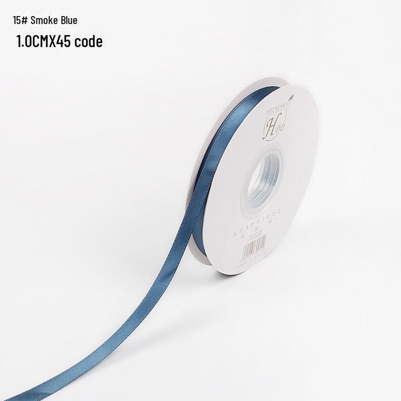 Bright Polyester Ribbon for Flower Packaging and DIY Gifts