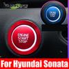 Car Engine Start Button Replace Cover Stop Switch For Hyundai Sonata DN8 10th  