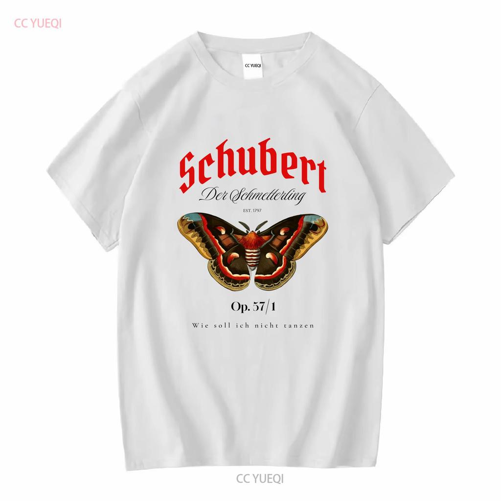 Adult Franz Peter Schubert band T Shirt Austrian Composer Classical Music rock Beethoven Mozart Ave Maria metal vintage Washed