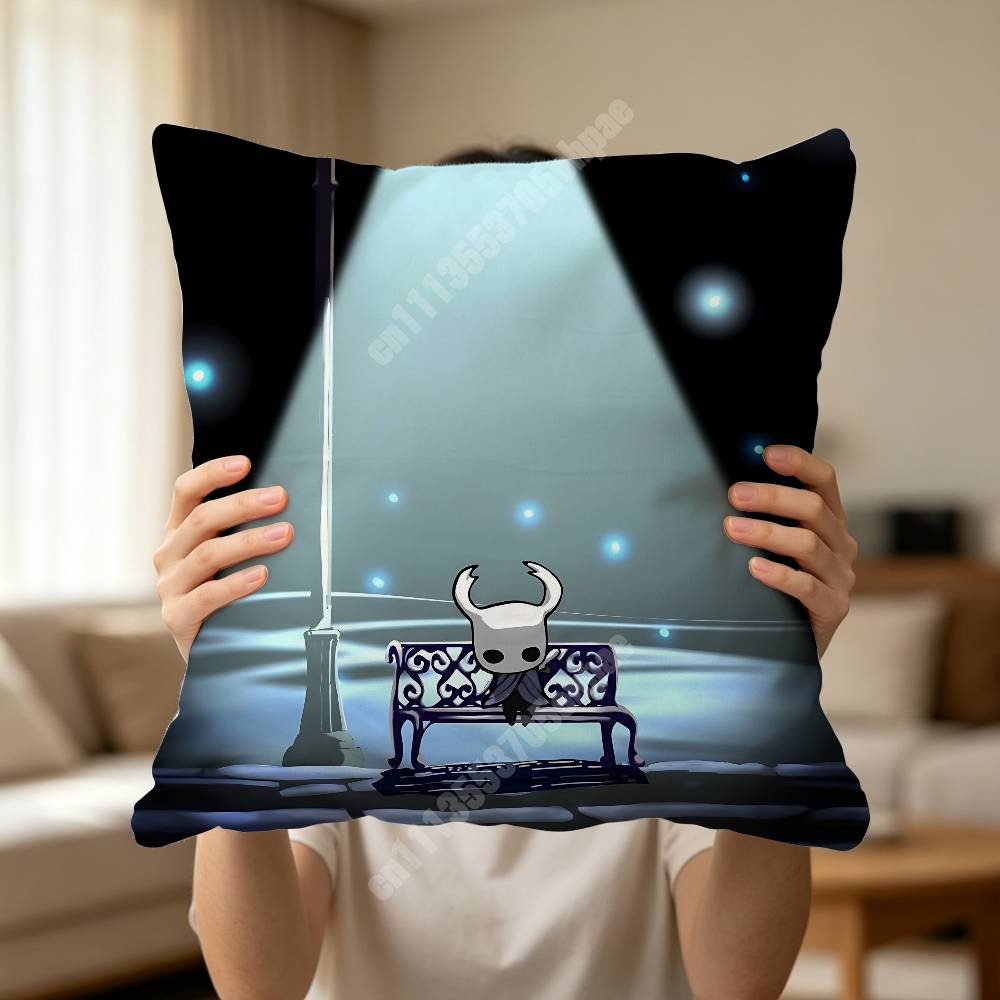 The HHollow KKnight Game Pillow Cover Cushion Case Sofa Couch Modern Apartment Decor Family Furnishing