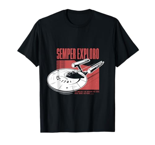 Official Star Trek - Semper Exploro T-Shirt