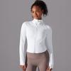 Stand Collar Long Zipper Long Sleeve Coat Brushed Tight Sports Running Fitness Yoga Clothing Top For Women