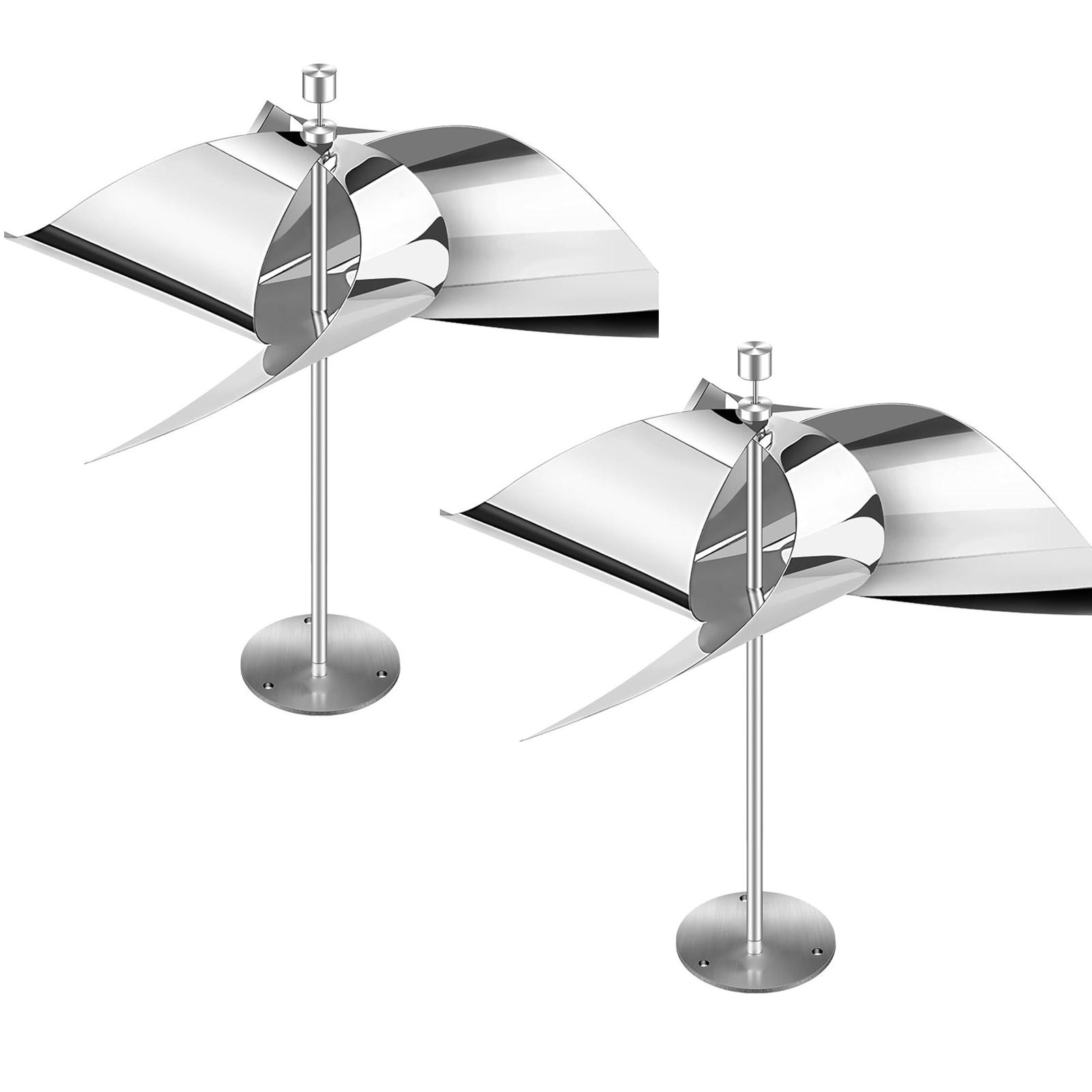 

2x Светоотражающие отпугиватели птиц Гуси и голуби прочь Сад Для отпугивателей Для улицы