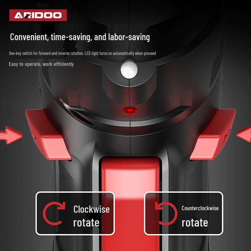 Rechargeable Multifunctional Electric Screwdriver Set - Compact Household Phillips & Slotted Tool.
