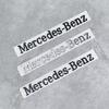3D Letters ABS Emblem Car Fender Trunk Rear Logo Sticker For Mercedes Benz C260 W204 W205 W211 W212 W190 W213 W168W177 Accessory