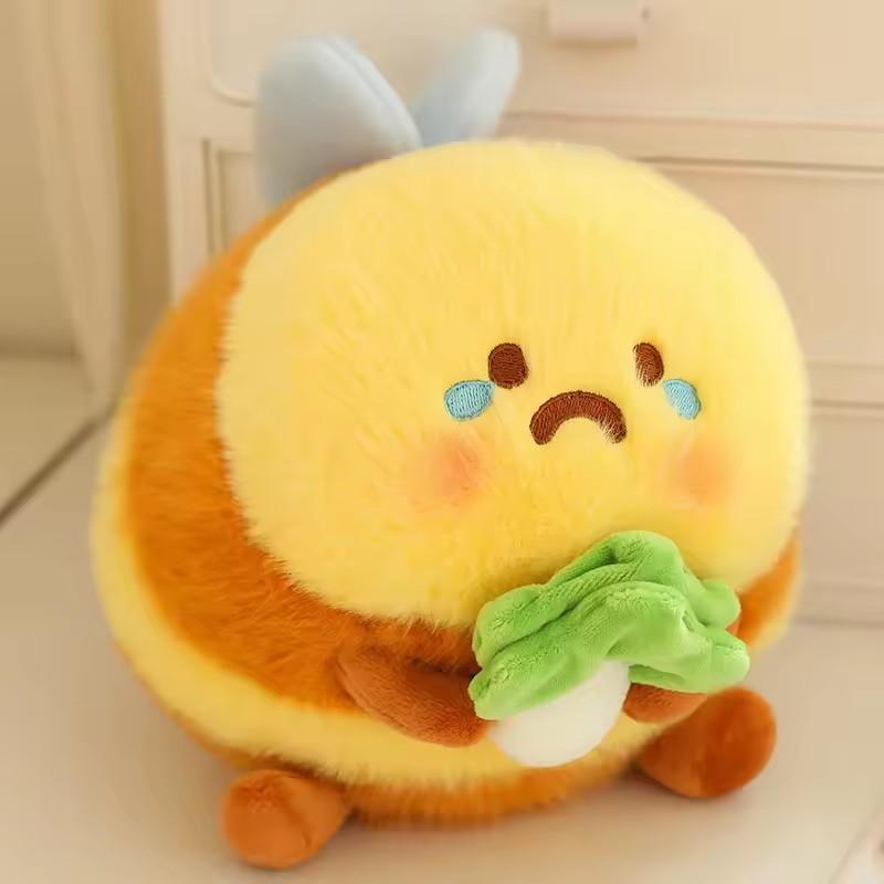 20Cm Cute Sha Bee Plush Toys Pendant Cai Bee Plush Super Plush Honey Jar Plush Doll Bed Sleep Pillow Birthday Gifts For Kids