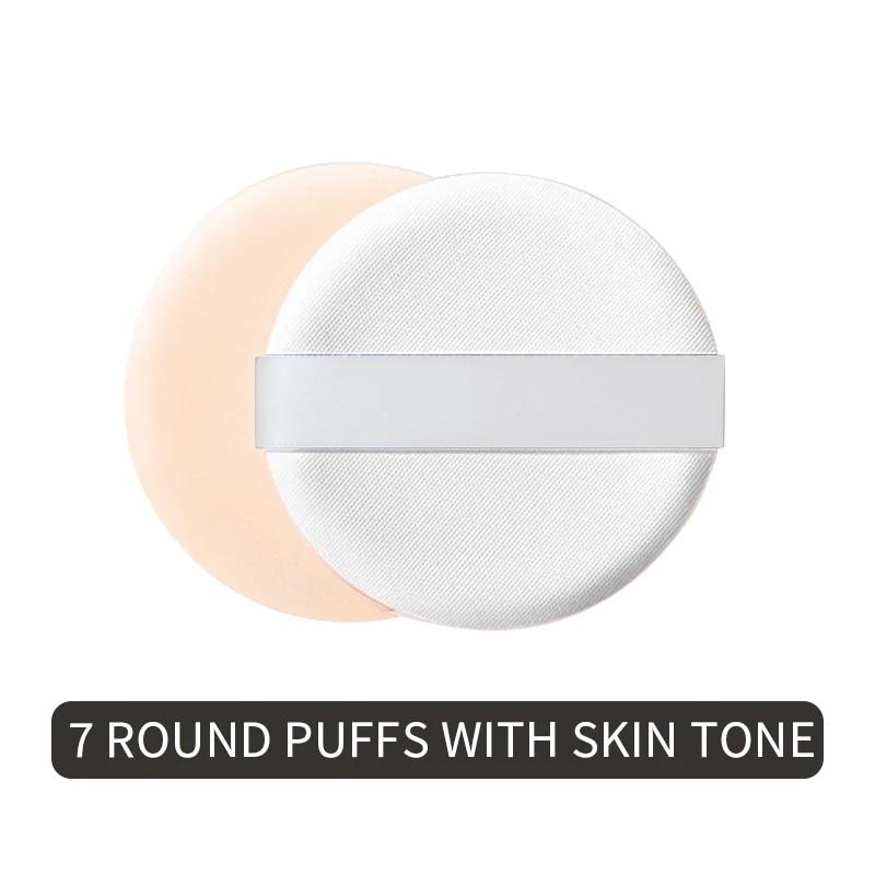 7Pcs Air Cushion Powder Puff Wet And Dry Using Available,For Face And Makeup Puffs For Liquid Foundation, Cream, Concealer