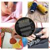 12pcs Blind Needles Elderly Easy Use Sewing Needle Household Threading Sewing DIY Side Big Hole Self Threading Bodkin Needle