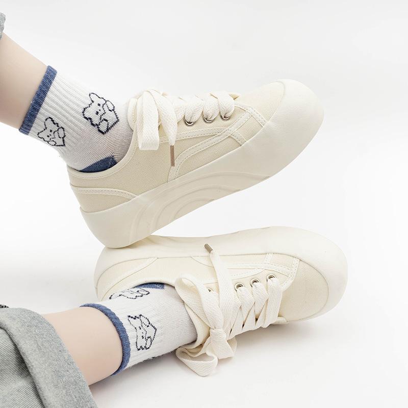 Кеды Belle 2026 тонкие студенческие на платформе повседневные туфли одиночные туфли кеды 6861 40