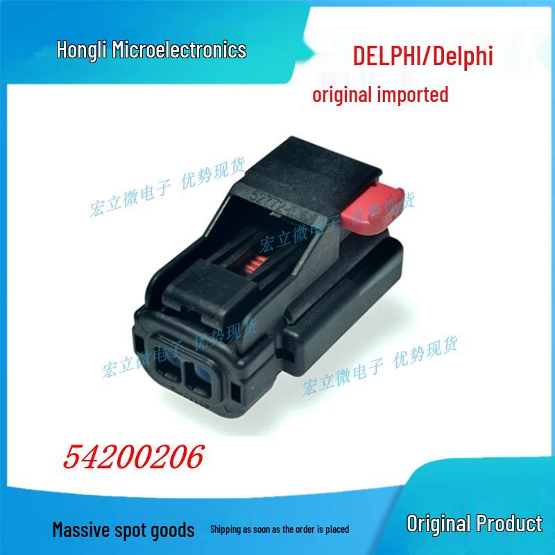 Delphi Genuine Automotive Plastic Shell Connector, Model 54200206