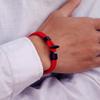 Nautical Rope Bracelet Homme Outdoor Camping Adventure Braclet Pulsera Roja Tela Hand Accessories Viking Jewelry Punk Joias