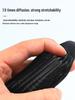 Black Flame Retardant Nylon Braided Mesh Tubing for Cable Protection & Shock Absorption