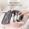 Large Capacity Women's Cosmetic Bag - Premium Portable Travel Toiletry Storage