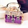 Fashion Cute Crystal Women Rhinestone Bag Lady Wedding Jewelry Trinket Car Girl Gift Bag Charm