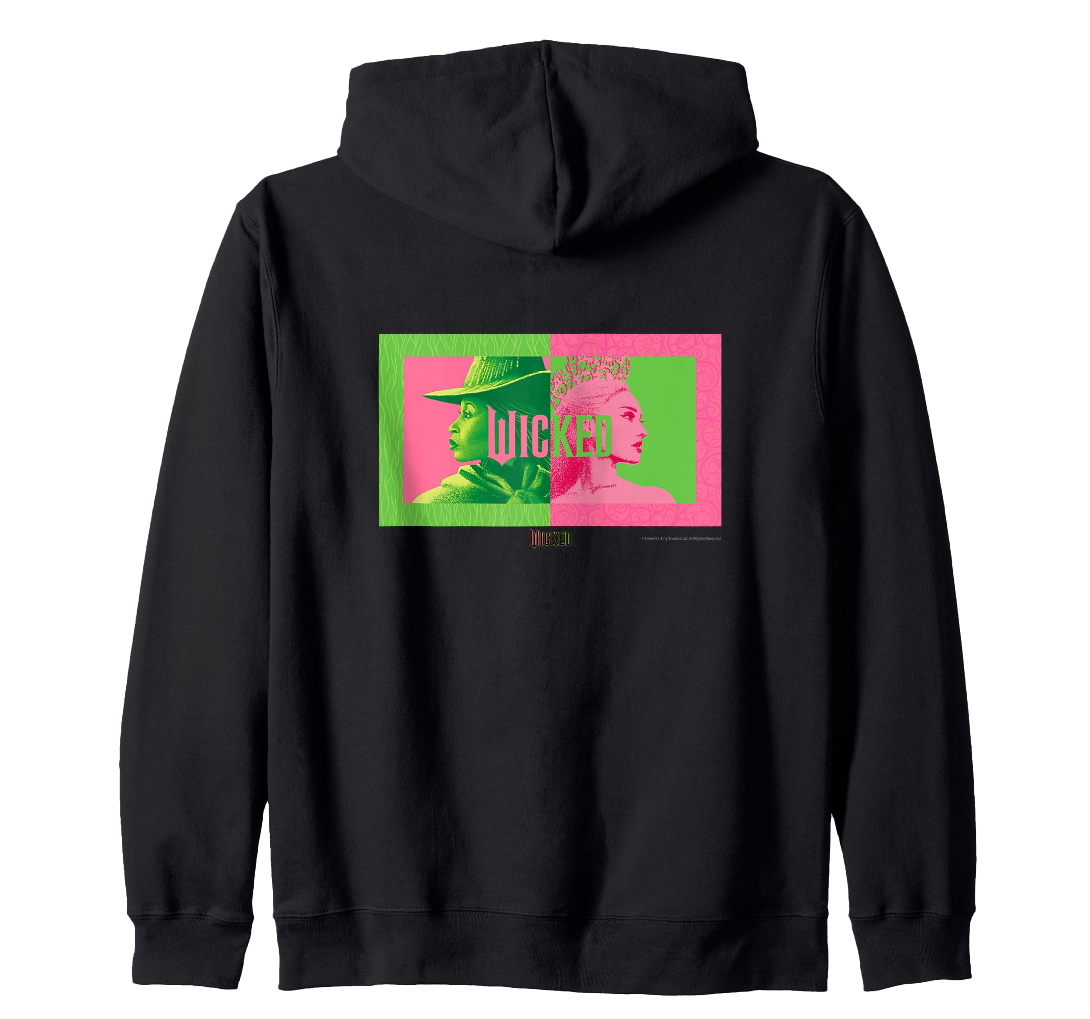 

WICKED WITCHES ILLUSTRATION zip hoodie