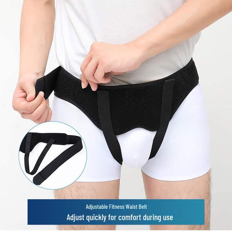 Double-Sided Inguinal Hernia Belt for Adults - Oblique Support and Small Intestine Protection