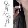 2023 Star Long Tassels Earrings Personality Ear Jewelry Fashion Ear Decorations